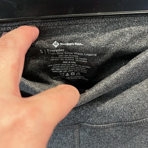 Gray extra warm leggings - Picture 4 of 4